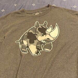 Ecko Unlimited Charcoal Rhino Camo Tee